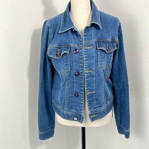 Vintage Roxy Denim Jean Jacket Size Small